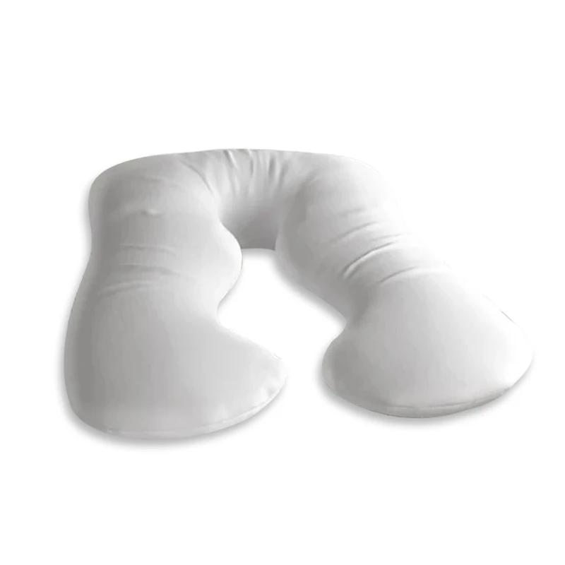 Premium Quality U-Shaped Microfiber Maternity Pillow Suitable for Pregnant Mothers For Comfortable Rest and Nursing Use
