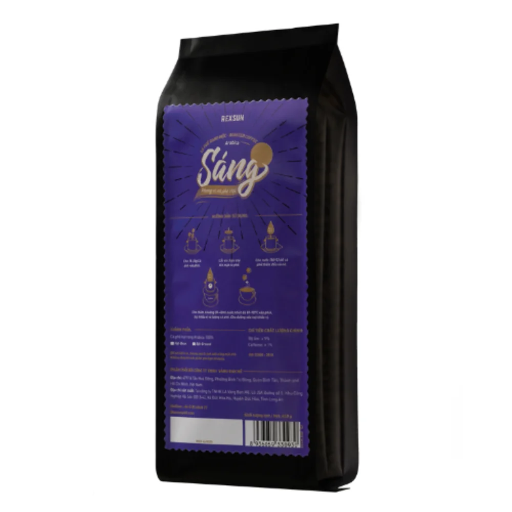 100% ARABICA Coffee beans Roasted at Medium Dark level, best price coffee beans for export from Vietnam Supplier Rexsun Brand