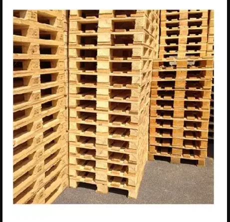 Cheap Price Wood Pallets Wood Pallet Europe Wood Storage Trays with Metal Handle