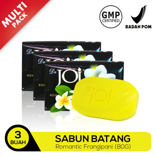 Super Cheap Indonesia Private Label OEM ODM DE JOI Romantic Beauty Bar Soap Flowers Frangipani Jasmine Rose Wholesale