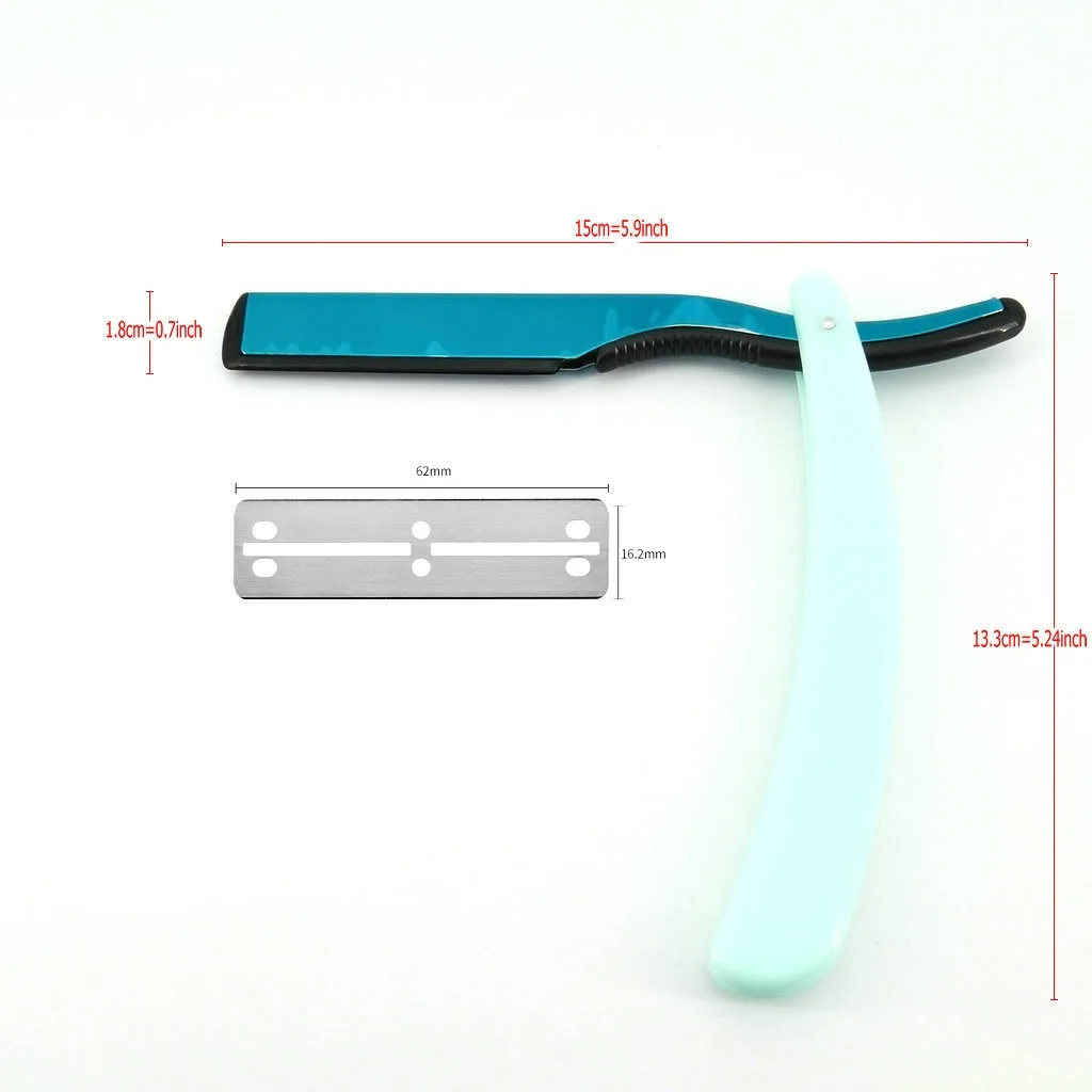 Manual Shaving Razor 4 Colors Men Razor High Quality Professional Barber Hair Cut Razor Change 77 Blade Type Shaving Knife