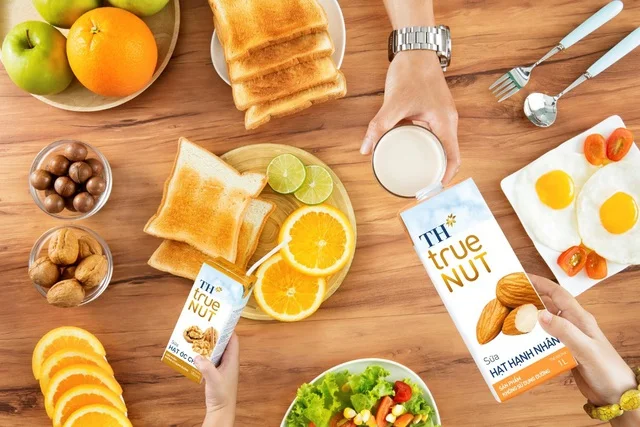 Almond Milk TH true NUT 180 ml Sterilized 9 Months Shelf Life Blended Dairy Products Drink Flavored Milk Nut Milk