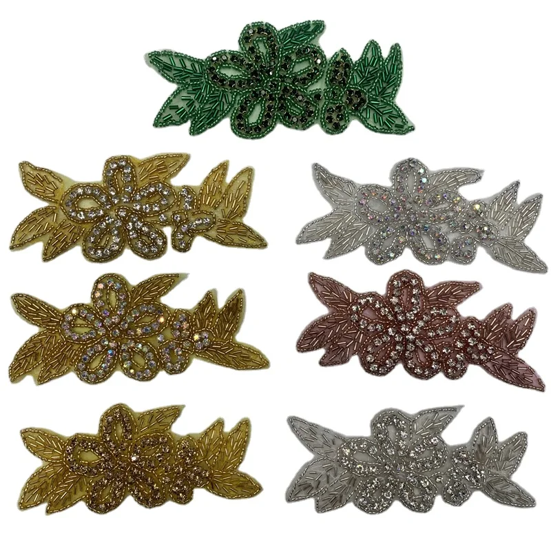 Аппликация из горного хрусталя ручной работы