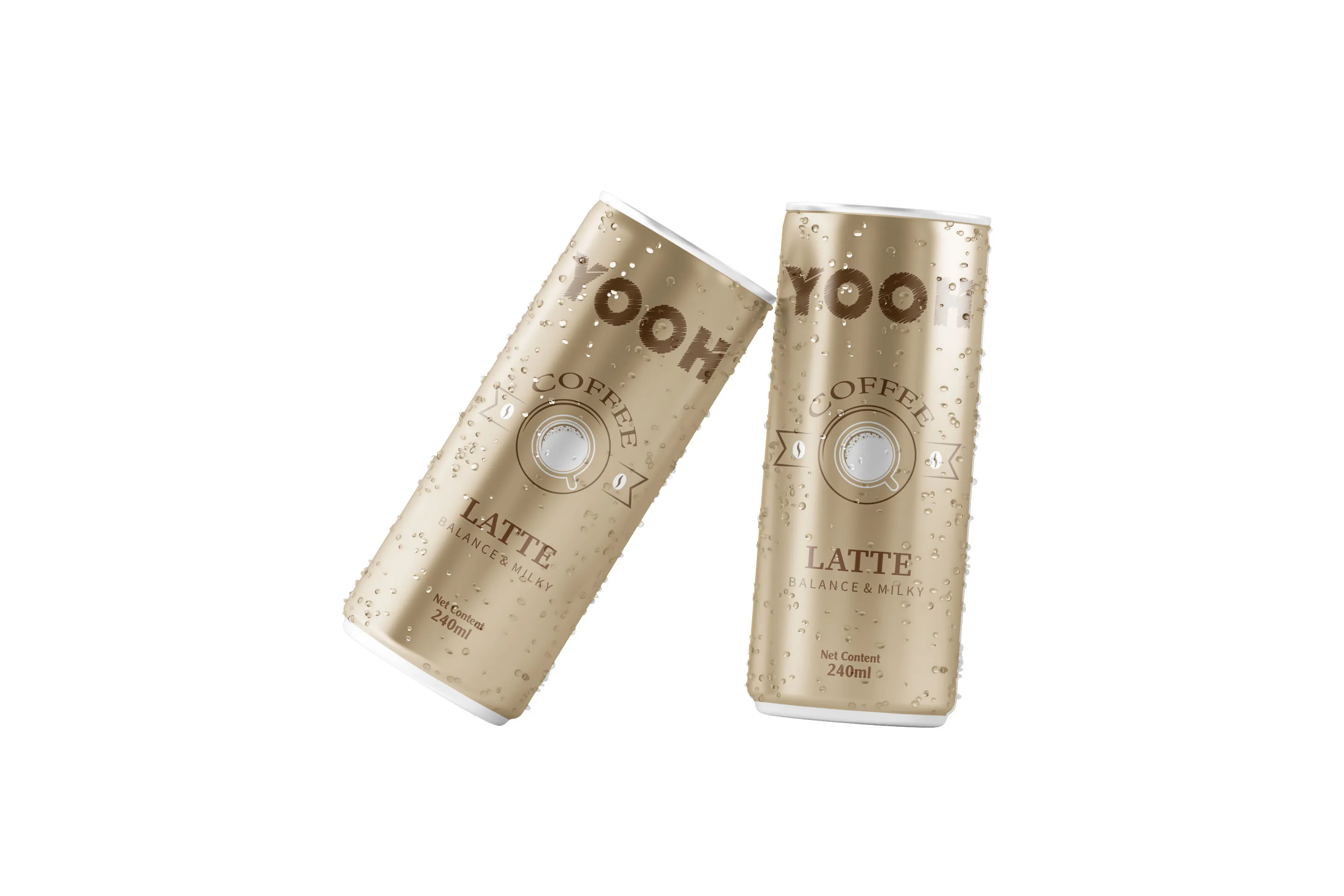 Monster 250ml Latte Coffee Can OEM/ODM Private Label Sweet Flavored Energy Drink Bean Based Beverage Bulk Box Bottle Packaging