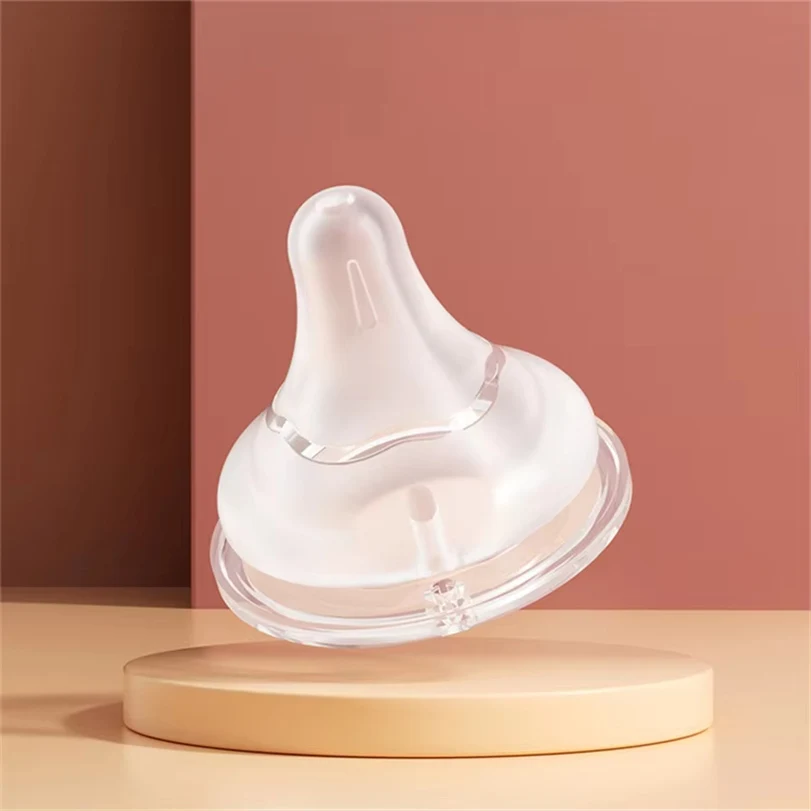 BPA Free Silicone Infant 3 Generation Anti Colic Teat eat Wide Neck Baby Nipple Milk Feeding Bottle Pacifier Teat Breast Nipple