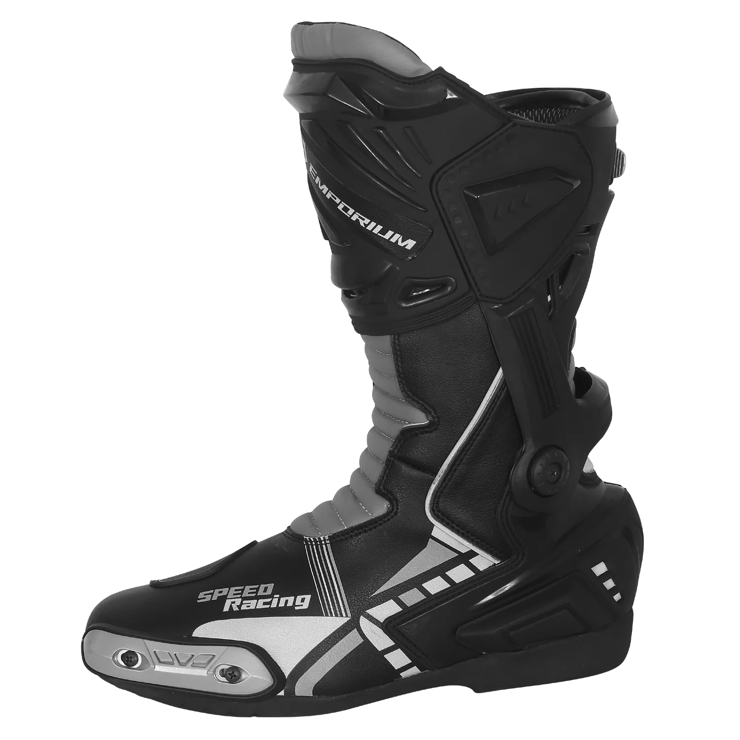 New Style Motor bike Shoes Customer Motorcycle Leather Race Shoes Biker Racing Motorbike Leather Shoes