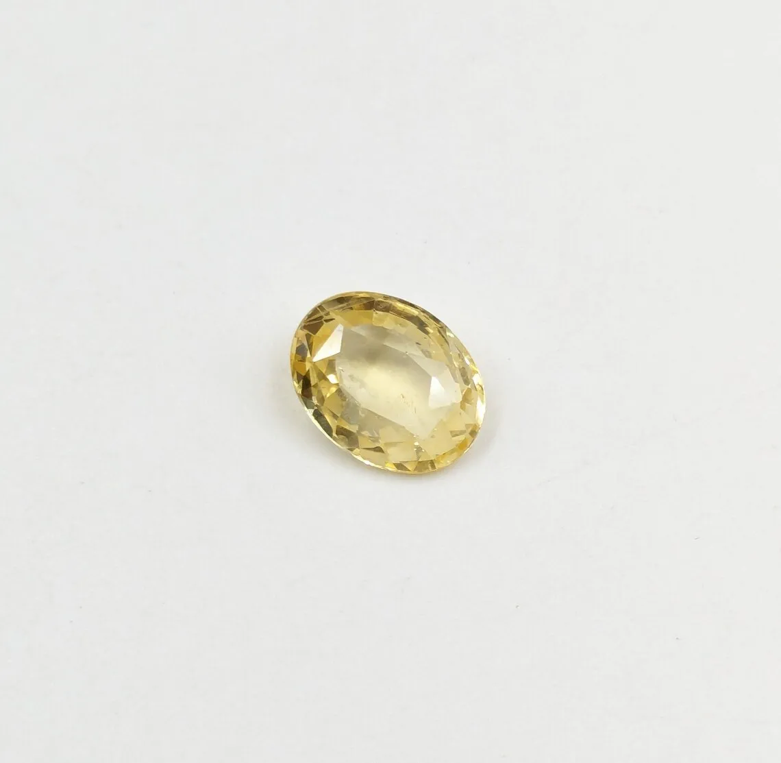 Certified 10x12mm Faceted Yellow Sapphire Gemstone Super High Quality Rondelle Stone for Jewelry Loose Beaded Yellow Sapphire