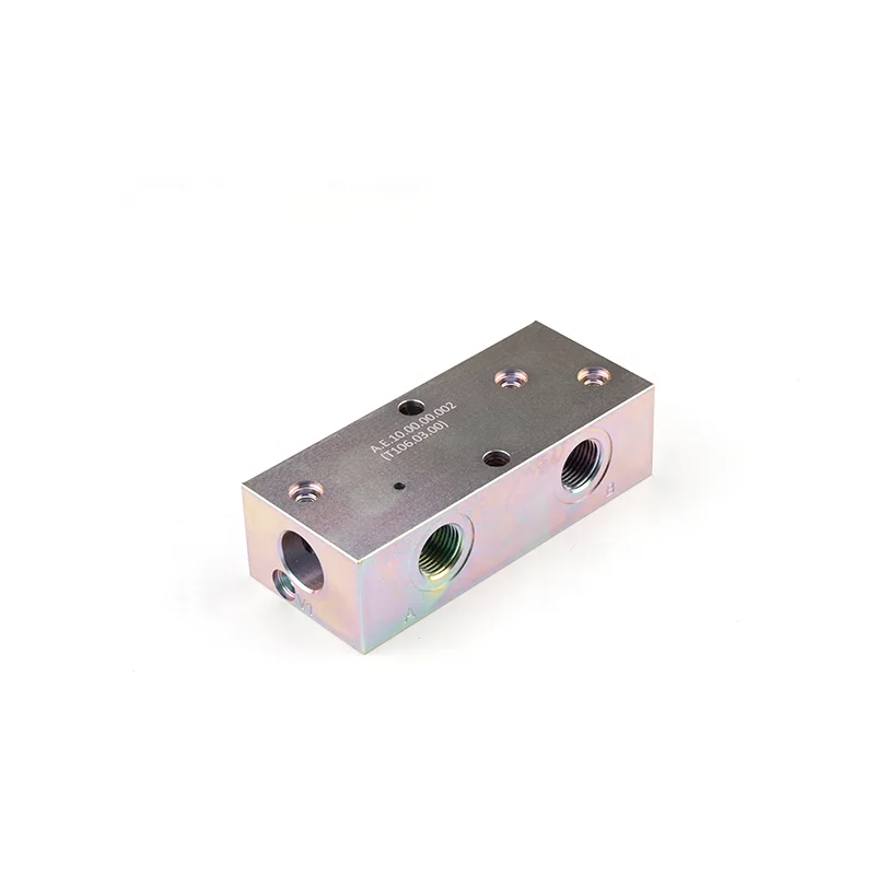 Asia hot sell CNC custom processing hydraulic cartridge valve hydraulic manifold hydraulic valve block