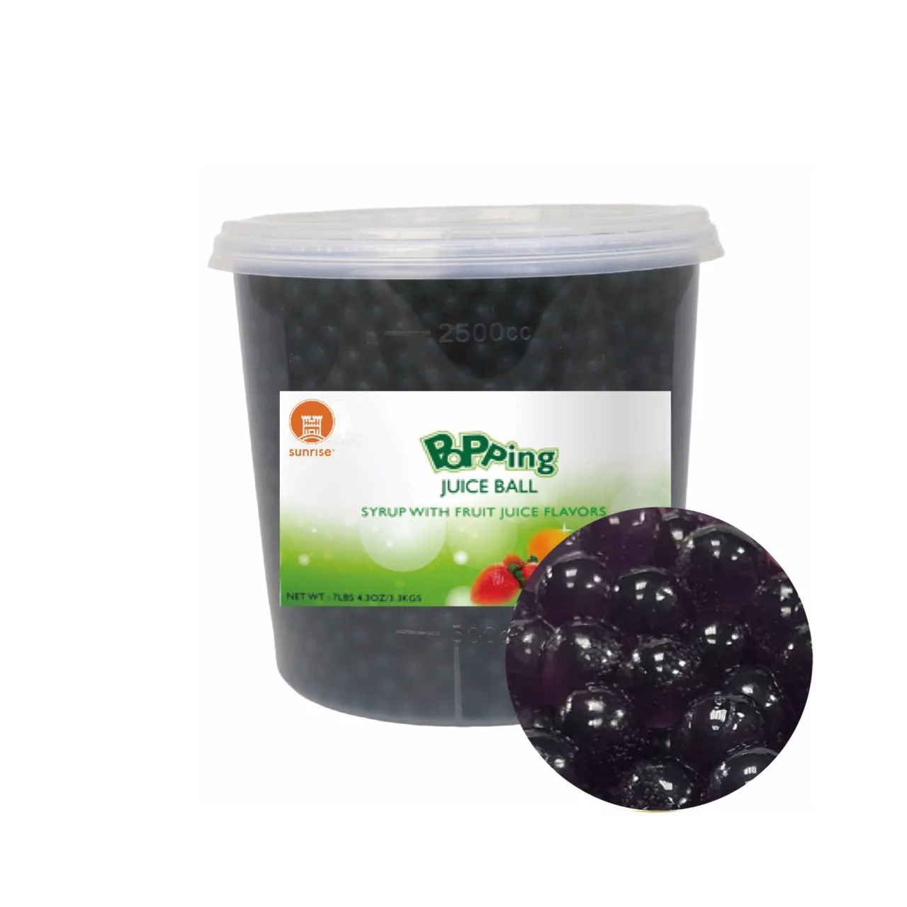 Новое поступление товара из Тайваня специальный разрывной соковый шар Boba жвачка для пузырьков