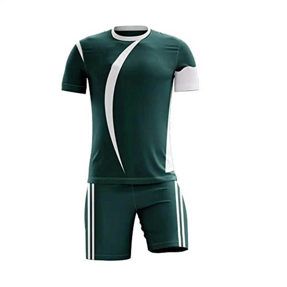 Cheap Soccer Team Jersey Uniforms Girls Boys Football Sport Wear Training Uniforms