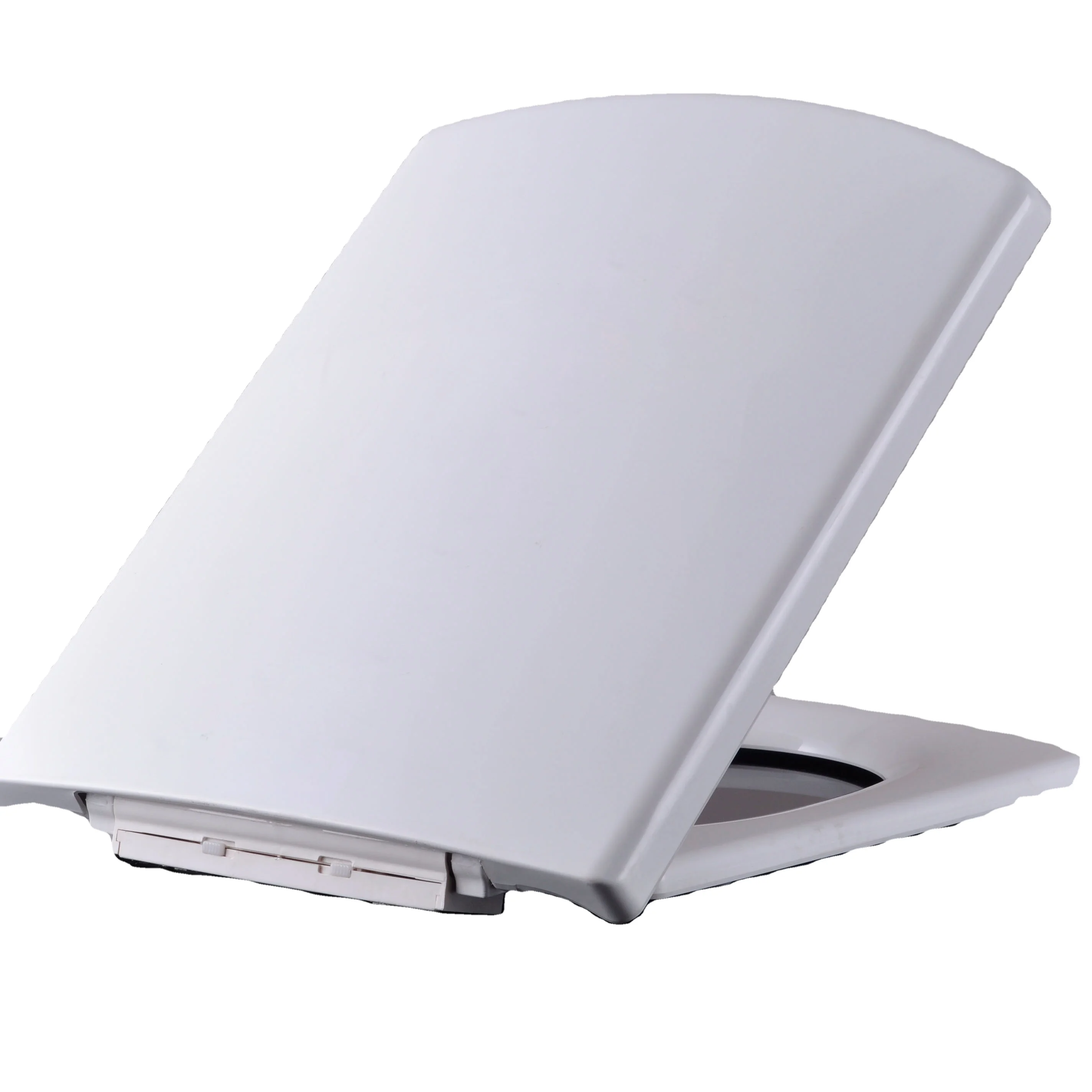 HP060, Wholesale cheap PP material white soft closing warm toilet seat cover