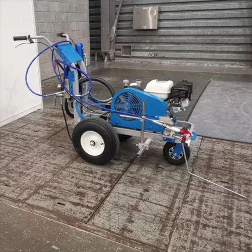 Factory Price New Self-Propelled Battery-Powered Roadmarking Machine Equipped with Engine and Pump Core Components
