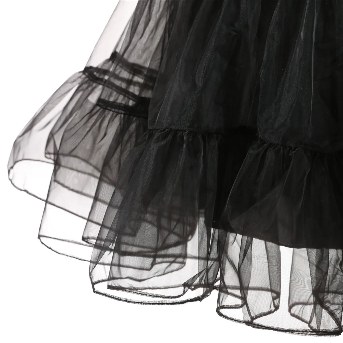 kids no hoop color petticoat for bridal wedding ballet underskirt with inner lining trailing cancan skirt  accessories supplier