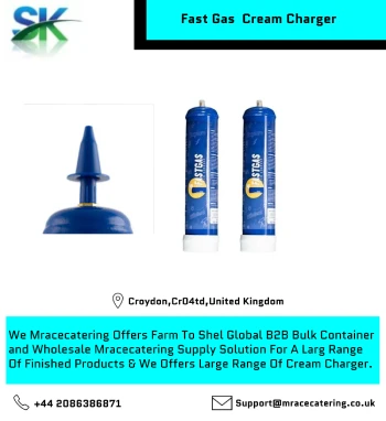 Market certified fastgas fast gas cream chargers factory direct sales