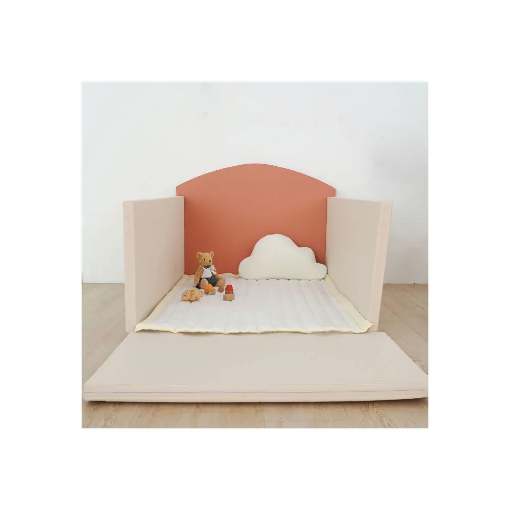 [BEBECLAIR] Made in Korea Baby Bed Wonder Land Bumper Mat Use as a Bed or Play Mat Safe Fluffy Safe Ingredients