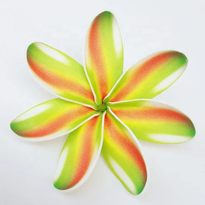 Best seller good quality Handcraft Handmade artificial tahitian foam flower with unique tattoo and color pattern