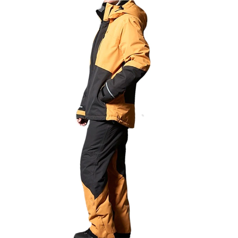 Wholesale Winter Outdoor Thick Padded Ski Wear One Piece Outfits Women Skiing Suit with Custom logo