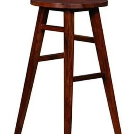 High Quality Vintage Industrial Leather Bar Stool with Metal Frame New Wood Bar Stool for Hotels Dining & Restaurants