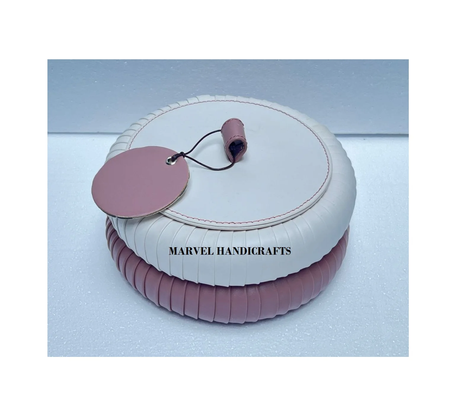 Ramadan 2025 Leather Product Wood and Glass Serving Trays Serving Dishes Handicrafts for Ramadan Decoration Eid Mubarak Gift Box