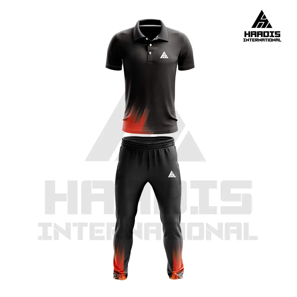 Latest Designs Custom Best Sublimation Cricket Uniform Unisex Sublimated Printing Cricket Uniform for Sale