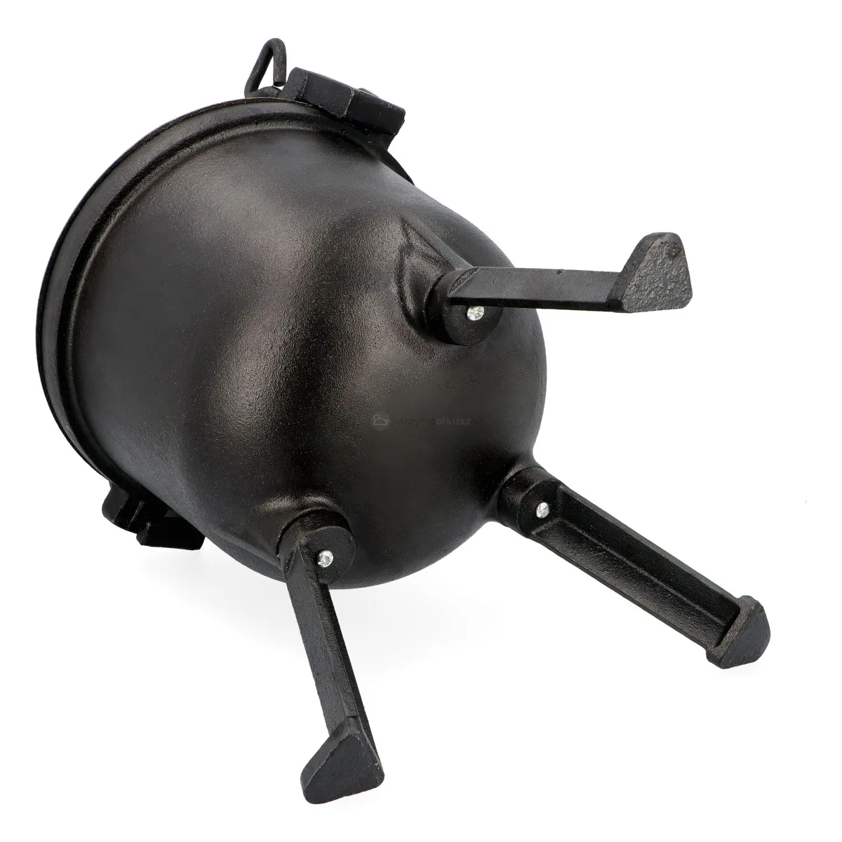 15L Preseasoned/Enameled Cast Iron Potjie Cauldron Pot South Africa Cast Iron Hunters Pot with legs over a fire or gas burner