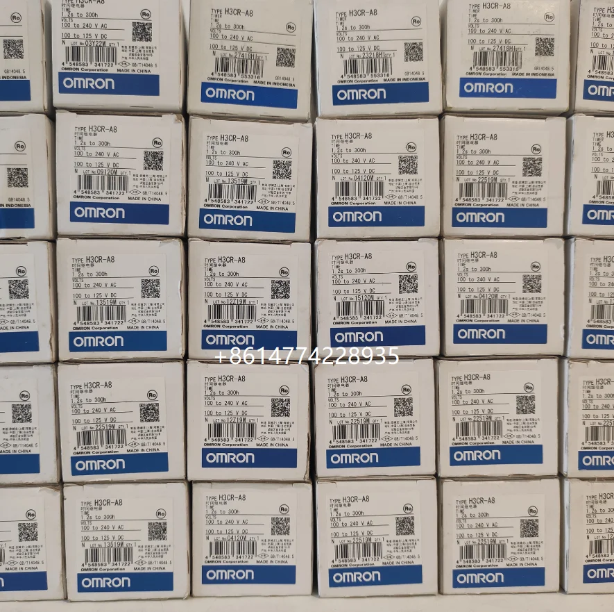 100% New original H3CR-F8 Solid-state Twin Timer with plug-in terminations 24-48AC/12-48DC