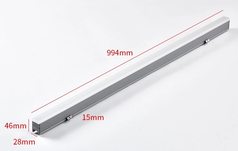 24V led wall washer light outdoor  facade lighting 1m IP66 Slim LED Wall Washer Building Exterior Light