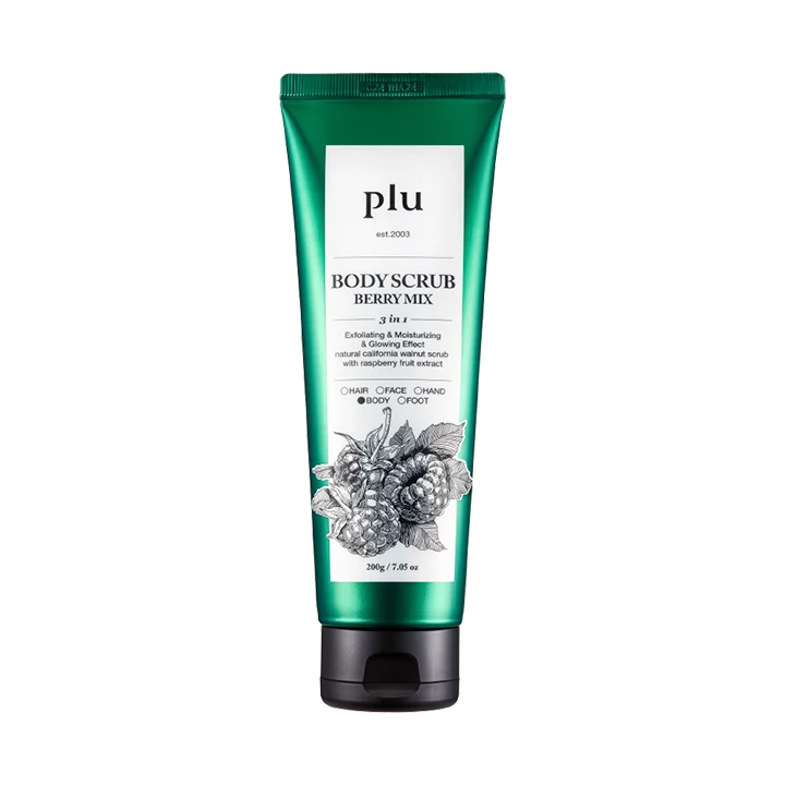 [Plu] Original Body Scrub Berry Mix 200g exfoliating body scrub private label body care korean supplier