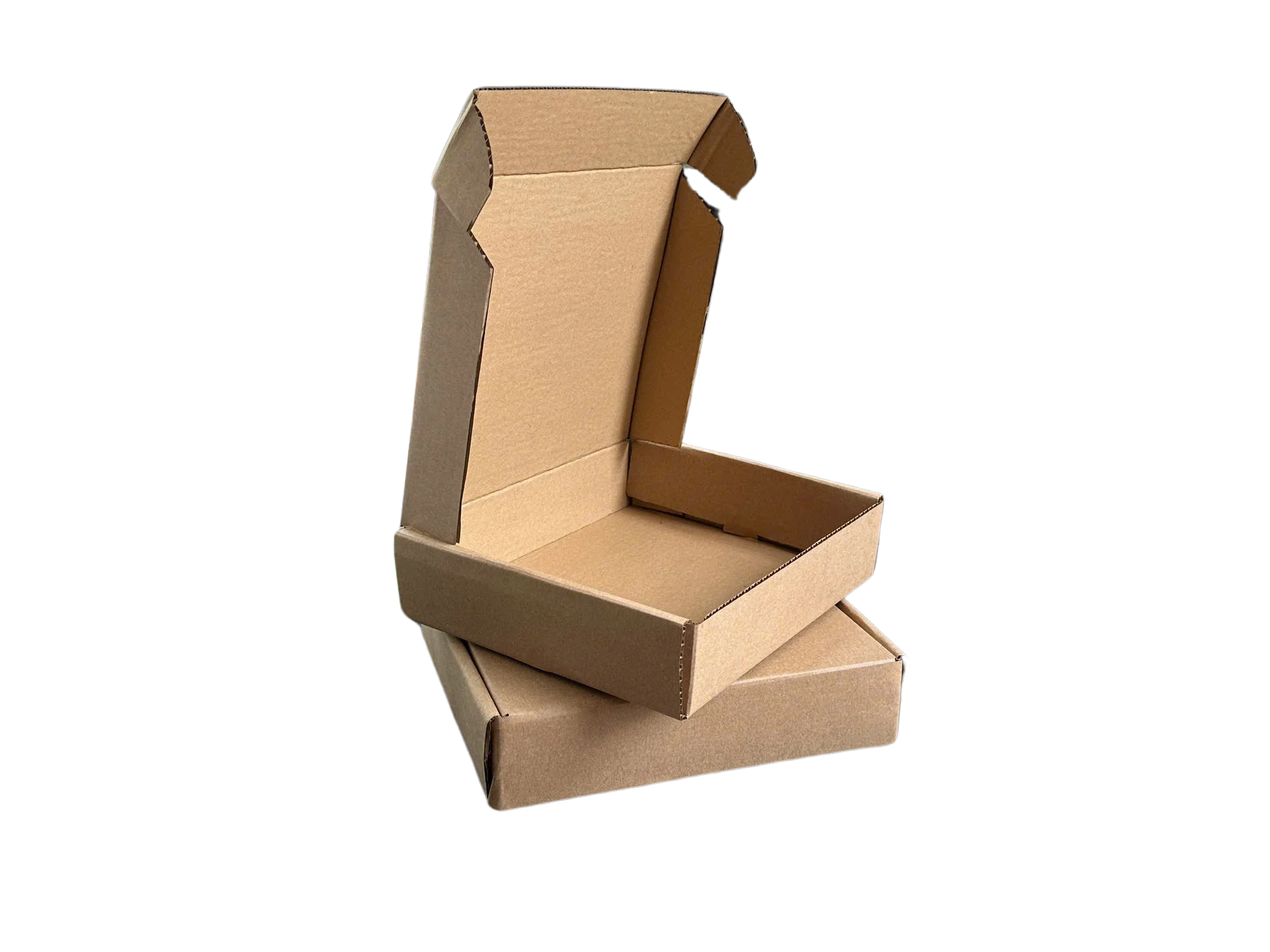 High Quality Durable Corrugated Kraft Paper Box Recycled Cardboard for Fruit Gift Packaging Made From Pulp Paperboard