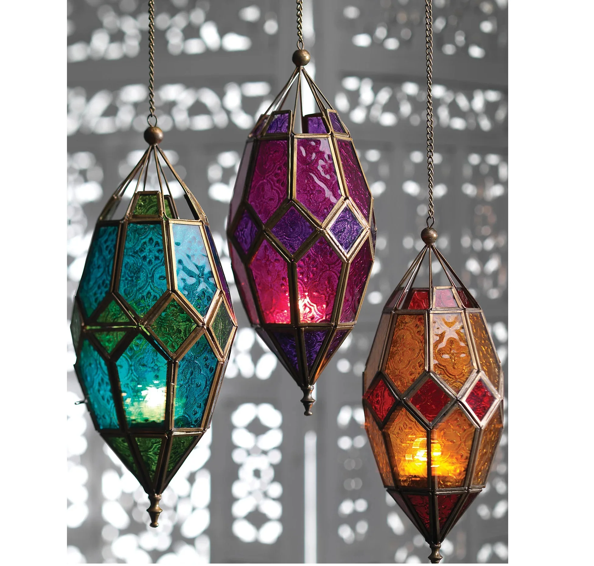 Beautiful Designs Handcrafted Multi color Low Price Table Top Moroccan Lantern For Home And Festival Decoration.