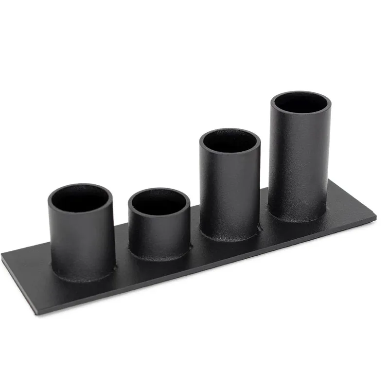 Small Candle Holders Both Tealight Pillar Candles/Table Centerpieces Candelabra Stick Stand Decor