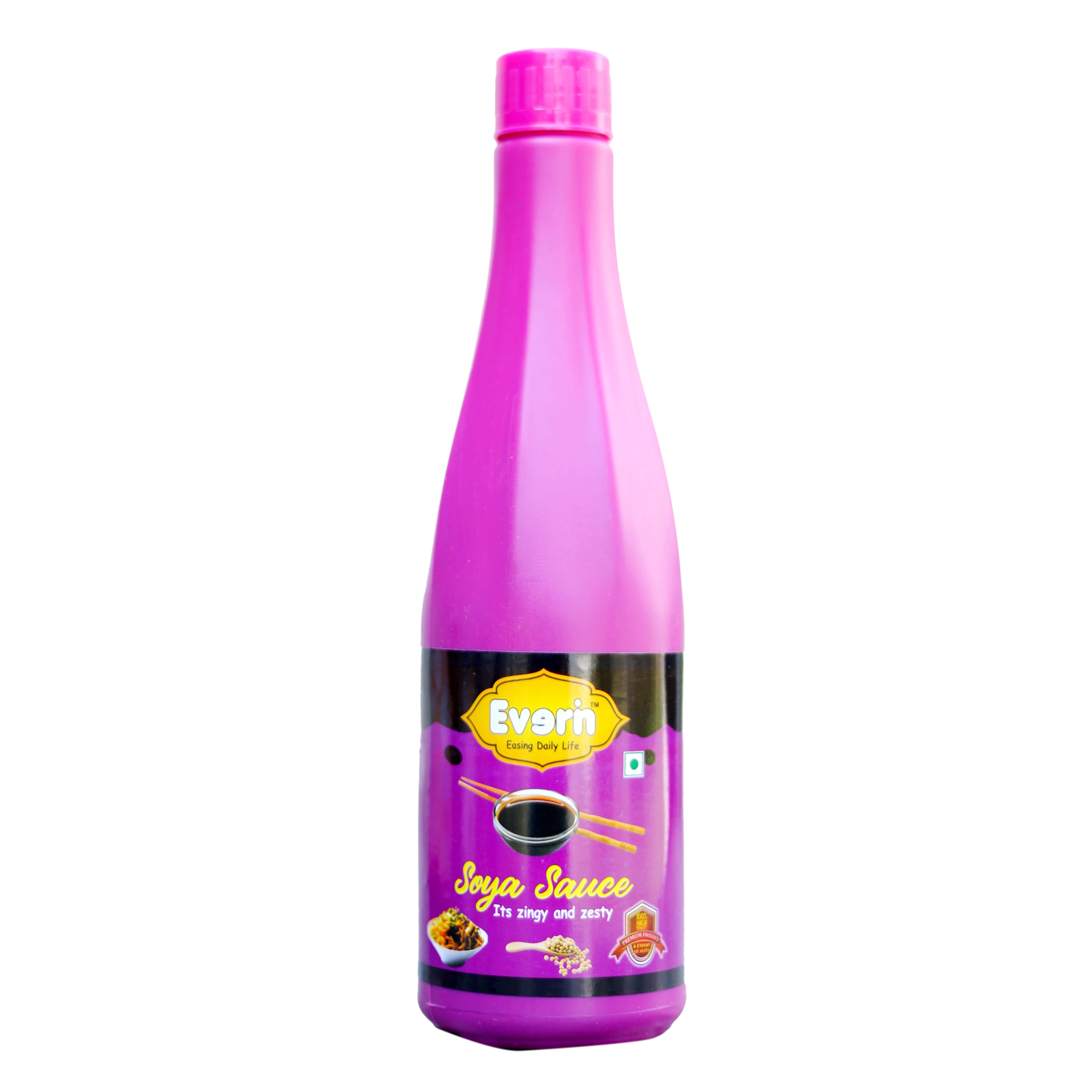 Everin 650g Dark Soy Sauce in Bottle Packaging