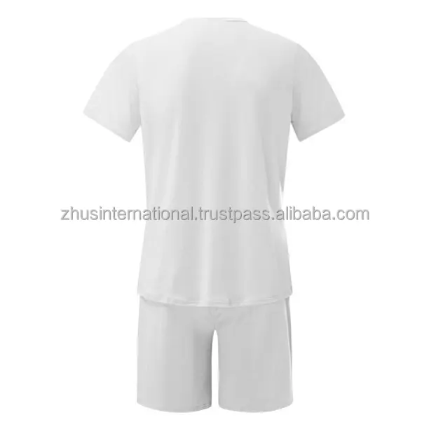 Wholesale Custom 2 Piece Sets Mens T Shirt And Short Set Mens Joggers Streetwear Mens Casual Summer Short Pant Set