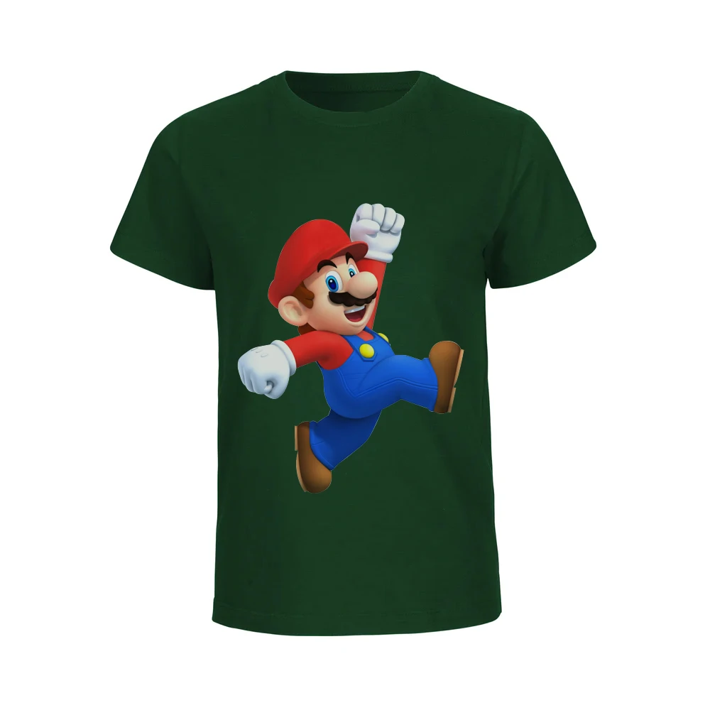 Kids T-shirt Sublimation Character T-shirt For Kids Unisex Streetwear T-shirt Kids Shirt Short Sleeves Custom Design & Logo