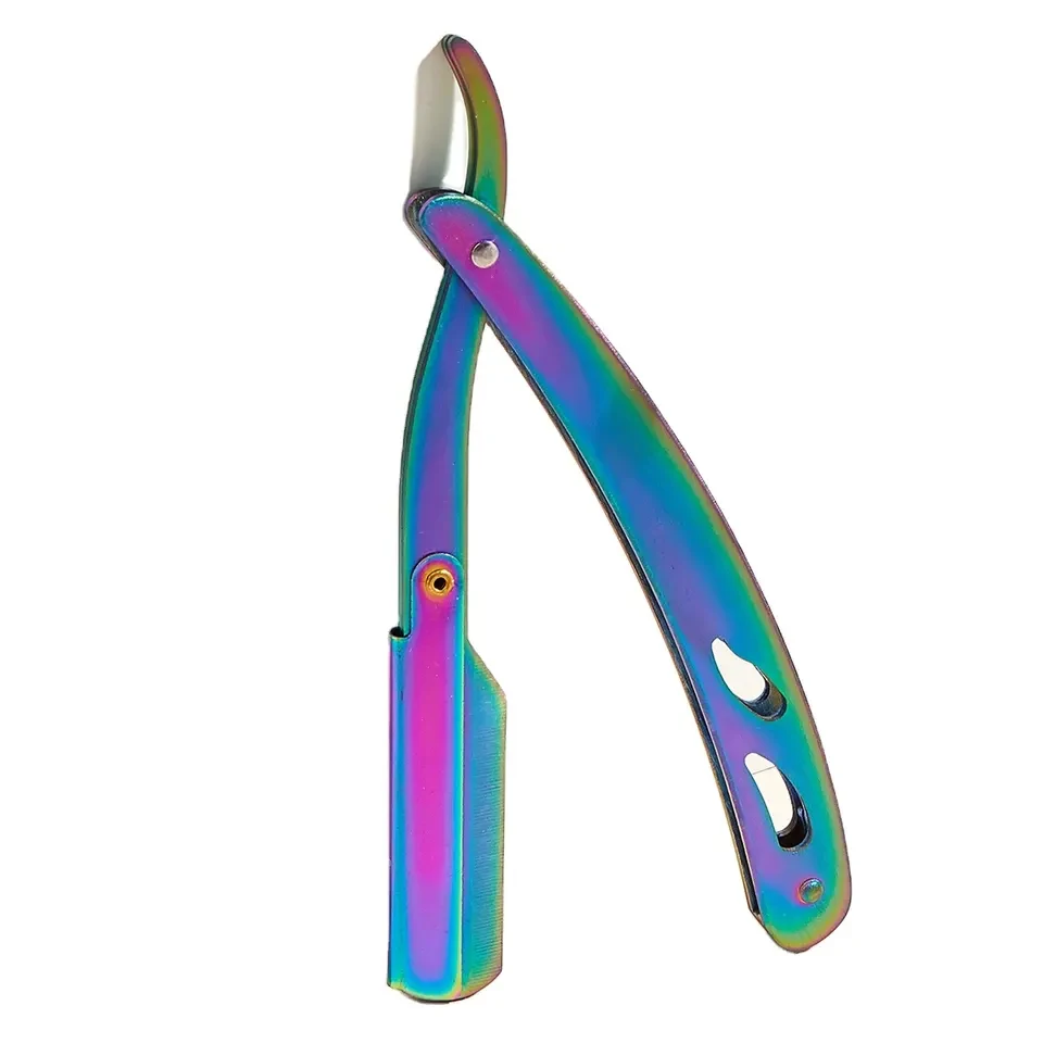 Wholesale Barber Supplies Professional Straight Cut throat Salon Barber Razor Blade Holder