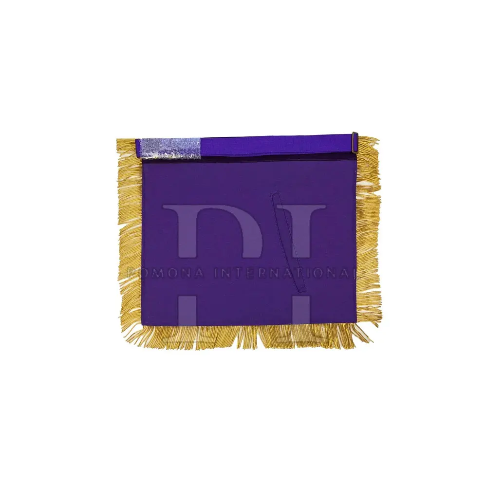 High Quality Master Mason Apron Hand Embroidered Professional Design Silicone Material Sanitary Use Print Logo Wholesale MOQ