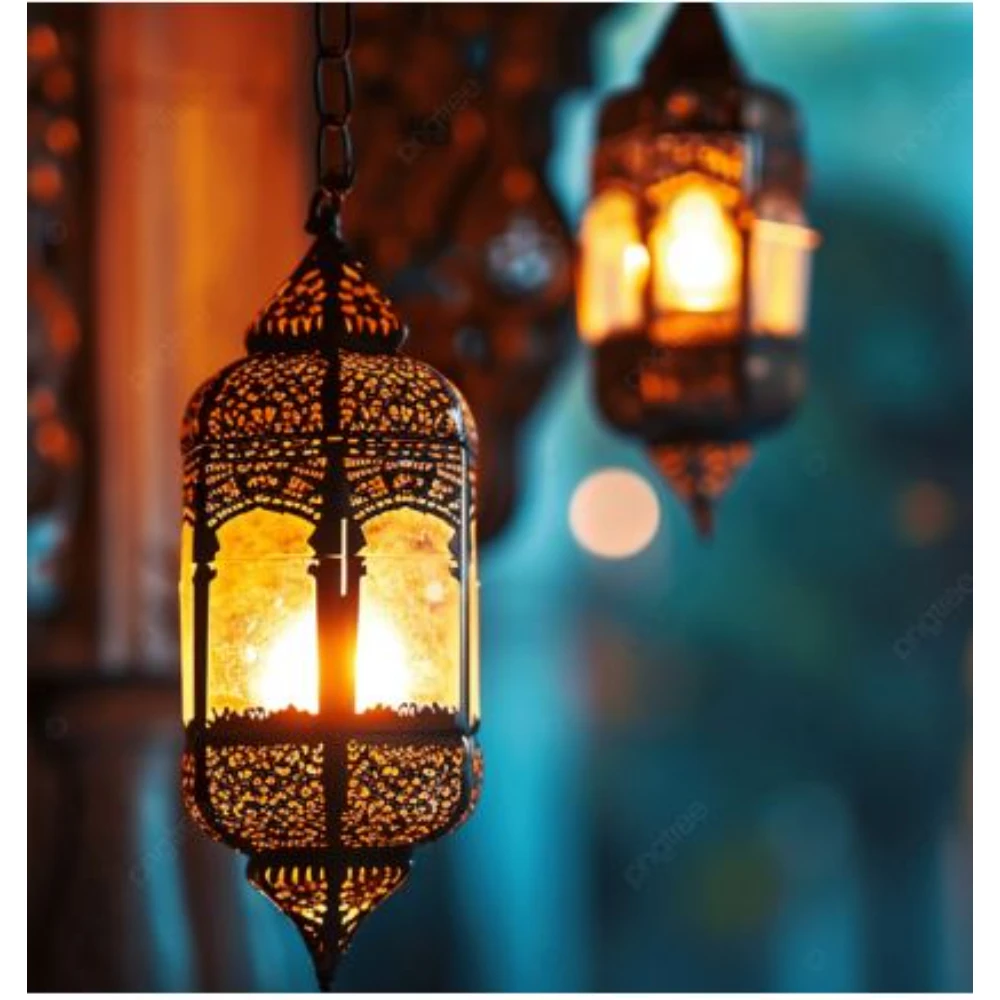 Cutout Design Moroccan Lantern Custom Modern Ramadan Decorative Islamic Lantern In Reasonable Price Eid Lantern
