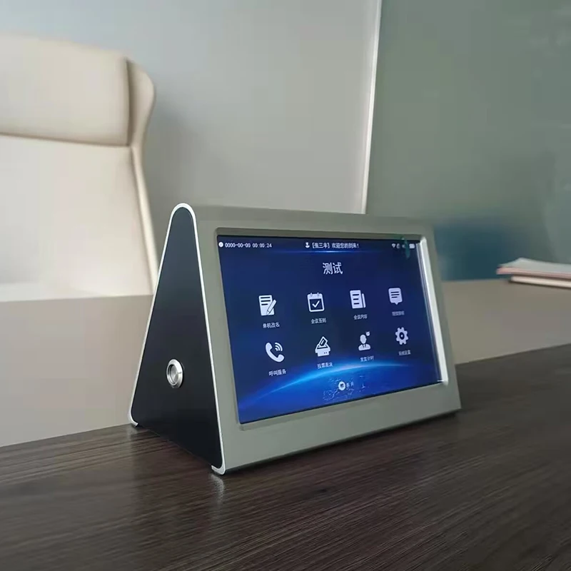 7 Inch Electronic Conference Nameplate Electronic Digital Label Large E Paper Wireless Bluetooth E Ink Display