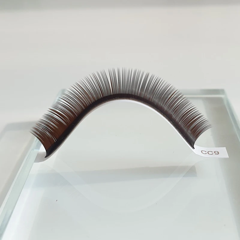 [ROSE LASH] 2022 темно-коричневые Индивидуальные Накладные ресницы накладные с двойным подогревом долговечные без изгибов клея Корея PBT Материал