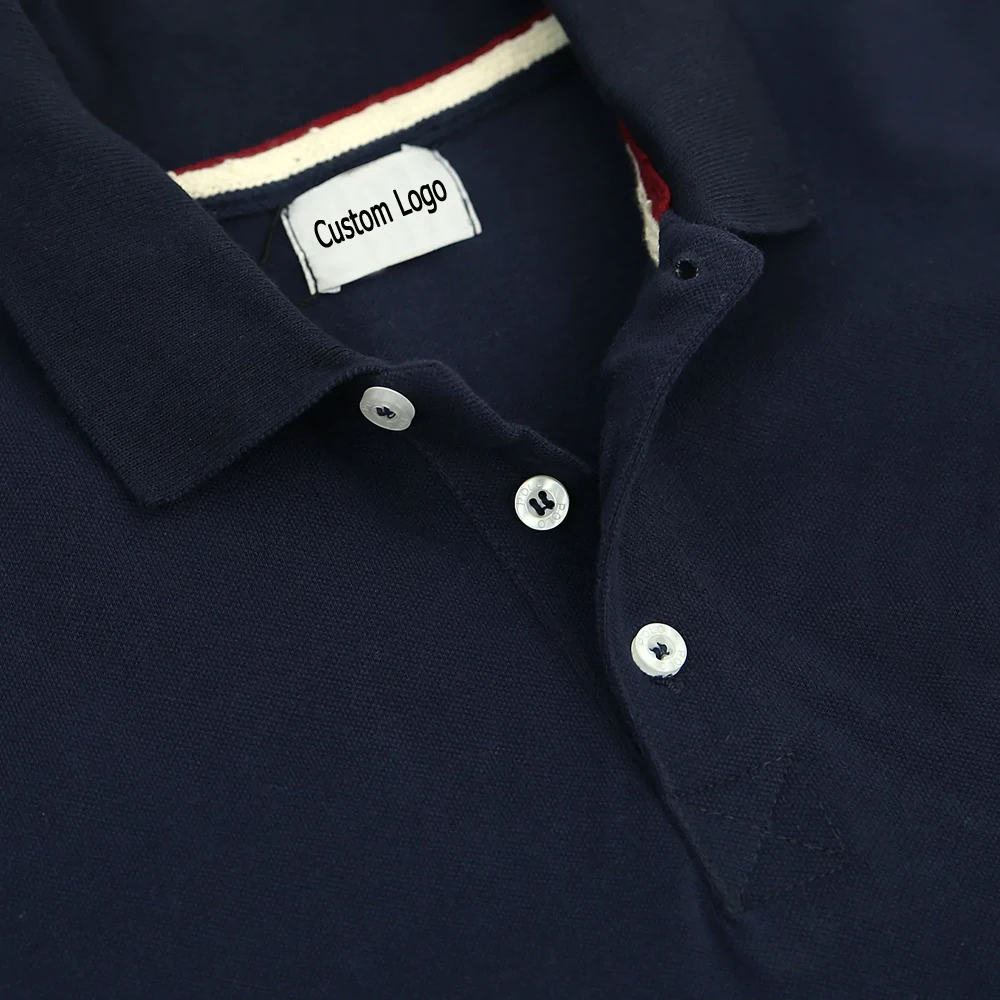 3 Buttons Office Wholesale Price Polo Shirt Quick Dry 3 Buttons Polo Shirt with Embroidery Logo COTTON POLO SHIRT