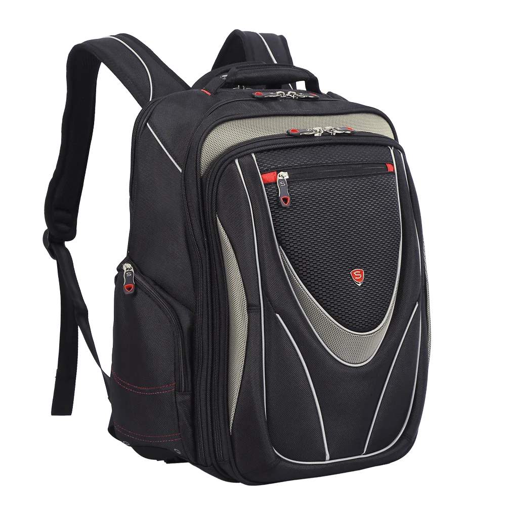 Top Selling Unisex Leather PC Laptop Backpack Waterproof Shockproof with USB Charging Feature OEM/ODM Zipper Closure Vietnam