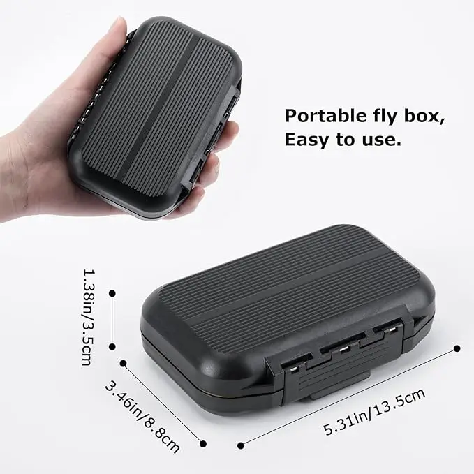 Fly Fishing Dry Flies Wet Flies Kit Streamers Nymphs for Bass Trout Salmon Fishing