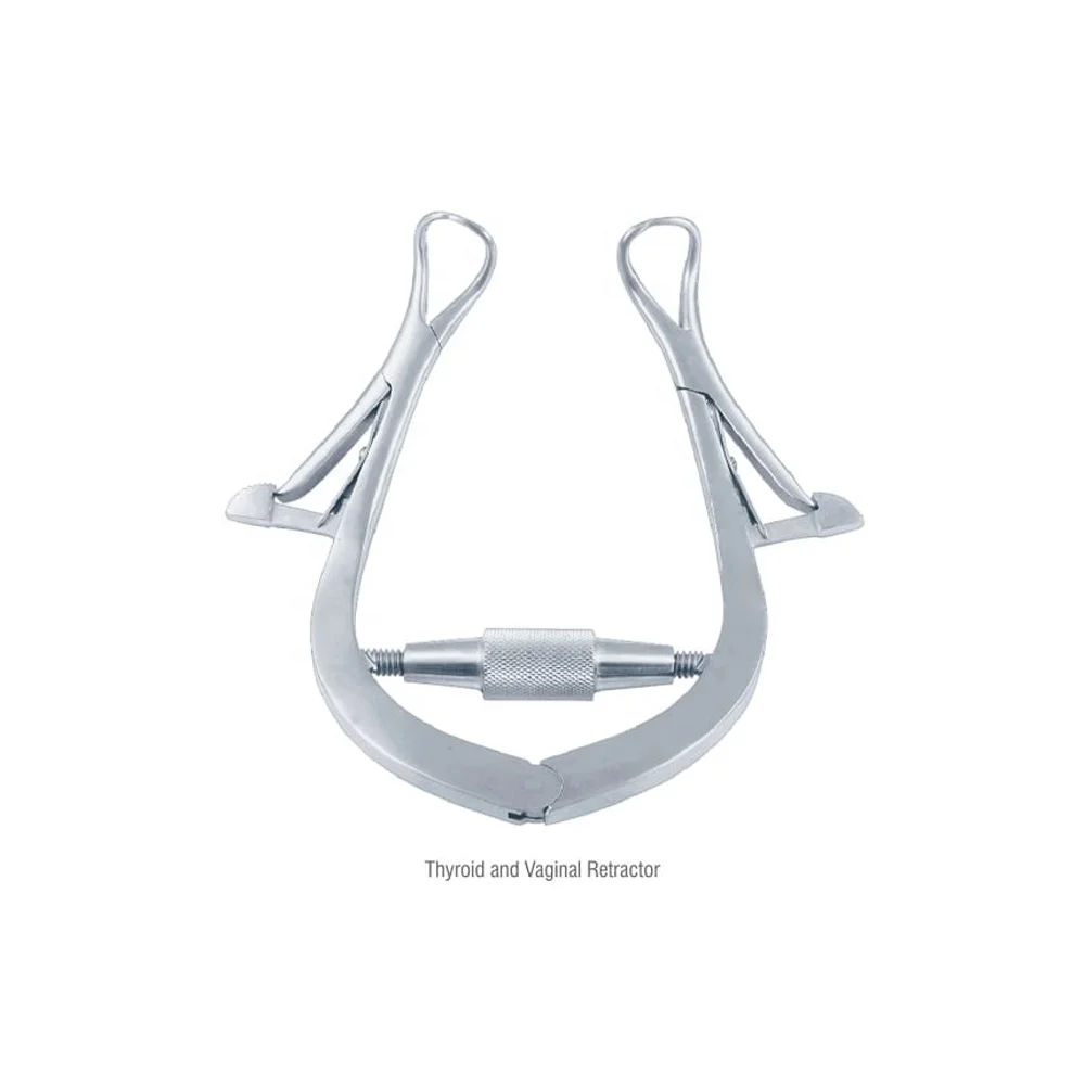New Jolls Thyroid Friedman Retractor 15.5cm Surgical Instrument Manual Stainless Steel ENT Vaginal Retainer
