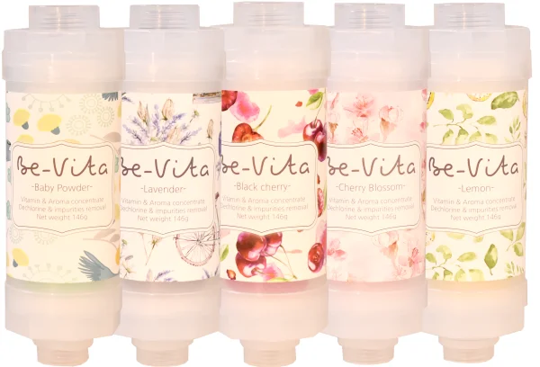 Made In Korea Hot Product Non toxic material Test report Easy self installation Shower Vitamin Filter Bevita
