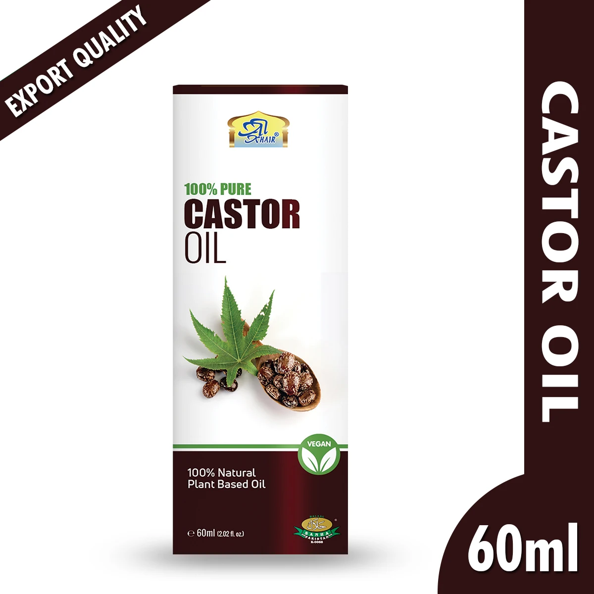 Premium Quality 2022 Latest Fresh Pure Cold Press Organic Castor Oil For Hair Natural Color Wholesale ODM