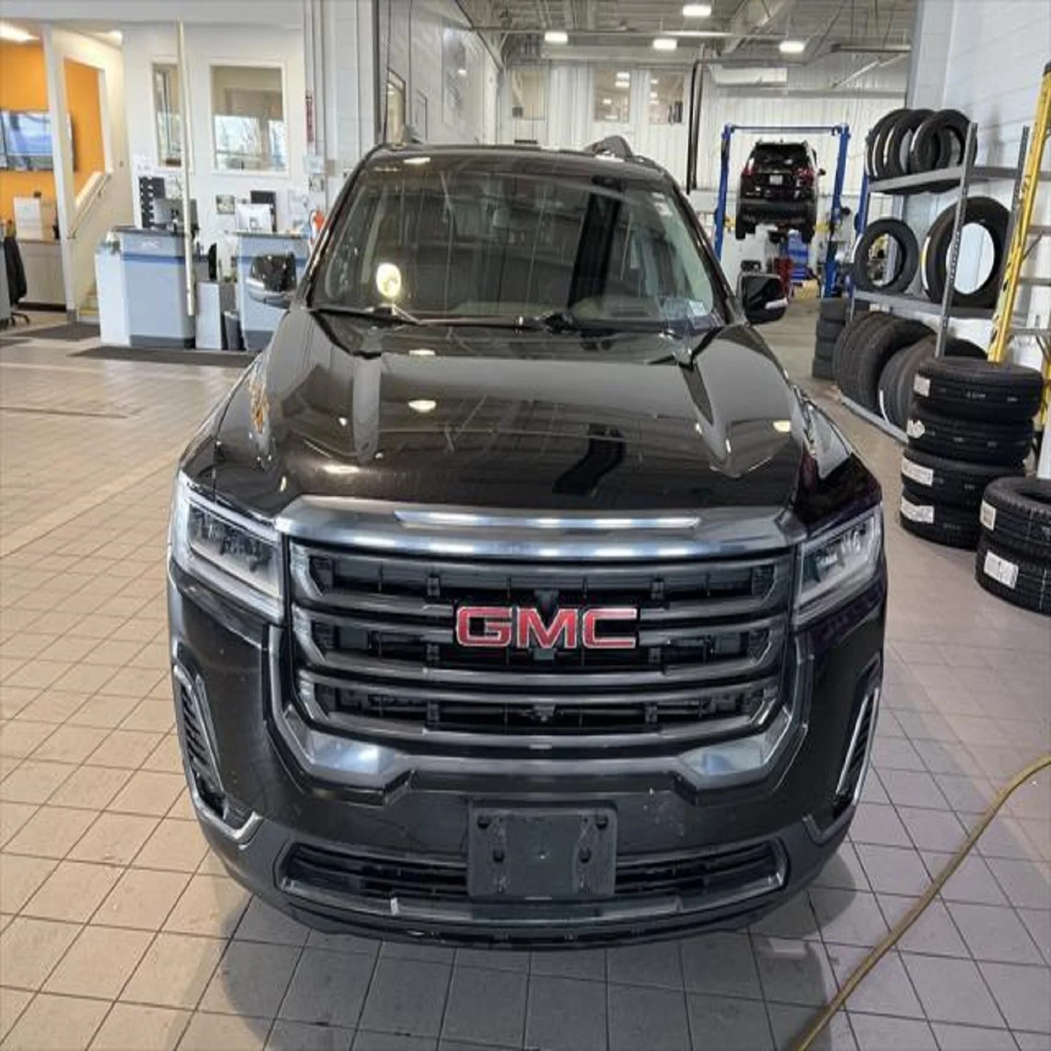 2022 GMC Terrain SLE б/у внедорожник 4L турбо двигатель ручная коробка передач гидравлическая система рулевого управления кожаная ткань сиденья FWD Dark R19