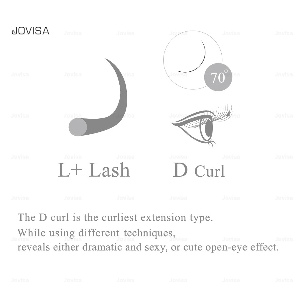 JOVISA LASH Eyelash Extension | Royale L+ Lashes