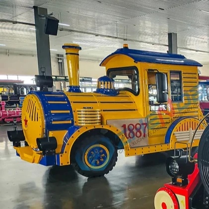 Classic best-selling small train / tourist attraction land trackless train for sale