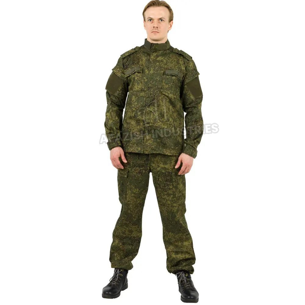 Wholesale  ACU Uniform Woodland Camouflage Ripstop Tactical Uniform Men Camouflage Uniform In Cheap Price For Sale