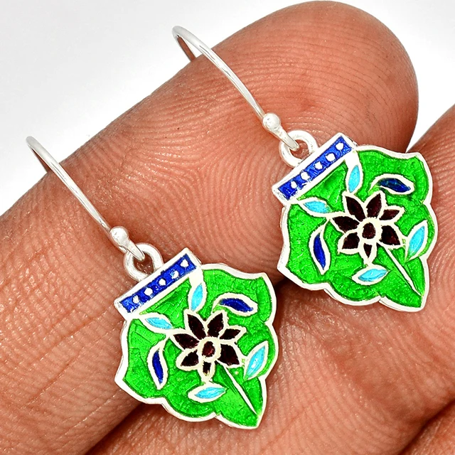 Wholesale Indian Kundan Polki Stone Gold Plated Designer Fashion Elephant Wedding Jewellery Earrings